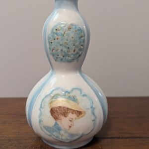 Vintage Looking Bud Vase Signed
